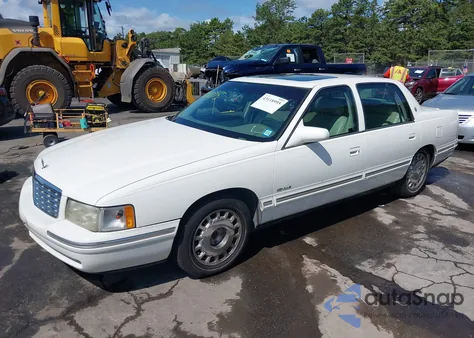 1998 Cadillac Deville Standard из США, поврежденный, VIN 1G6KD54Y2WU752362